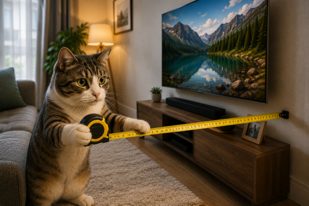 TV 43 ou 50 Polegadas para Sala Pequena