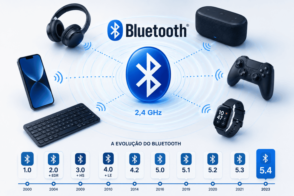 O Que é Bluetooth 5.4?