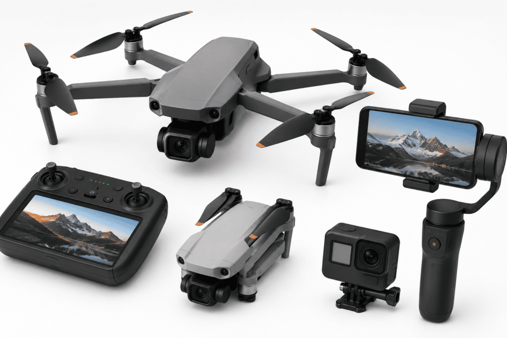 Melhores Drones para Gravar Vídeos 4K