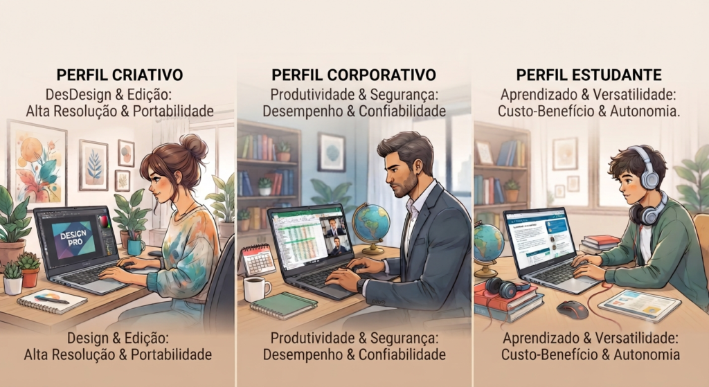 Notebook para Home Office